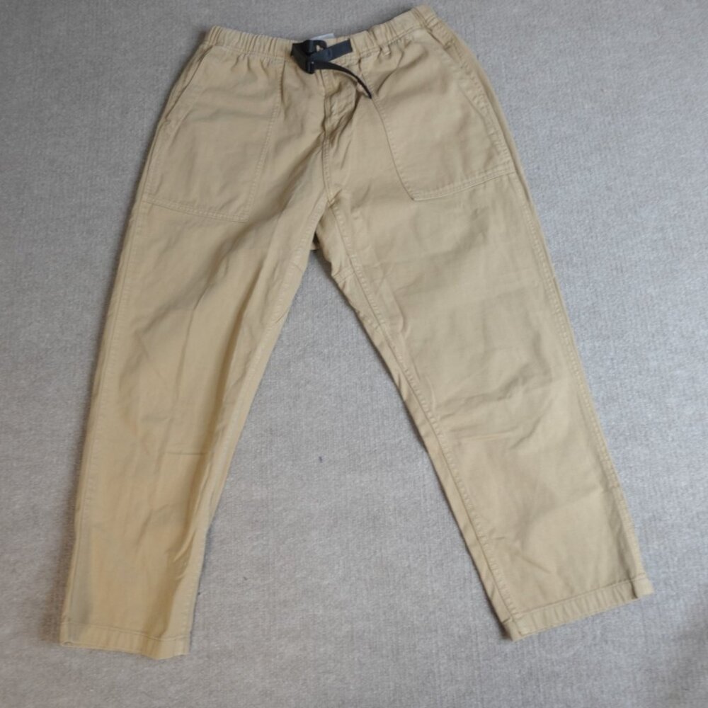 Vintage Gramicci Pants Small Beige Belted 100% Cotton